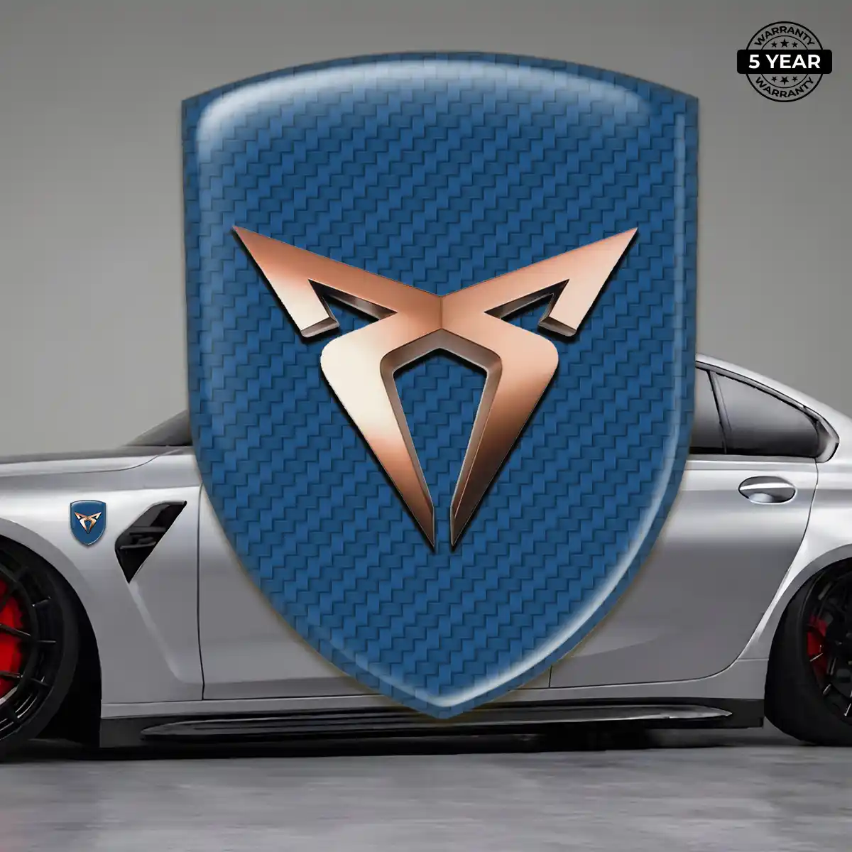 Cupra 3D Domed Sticker Signature Grade