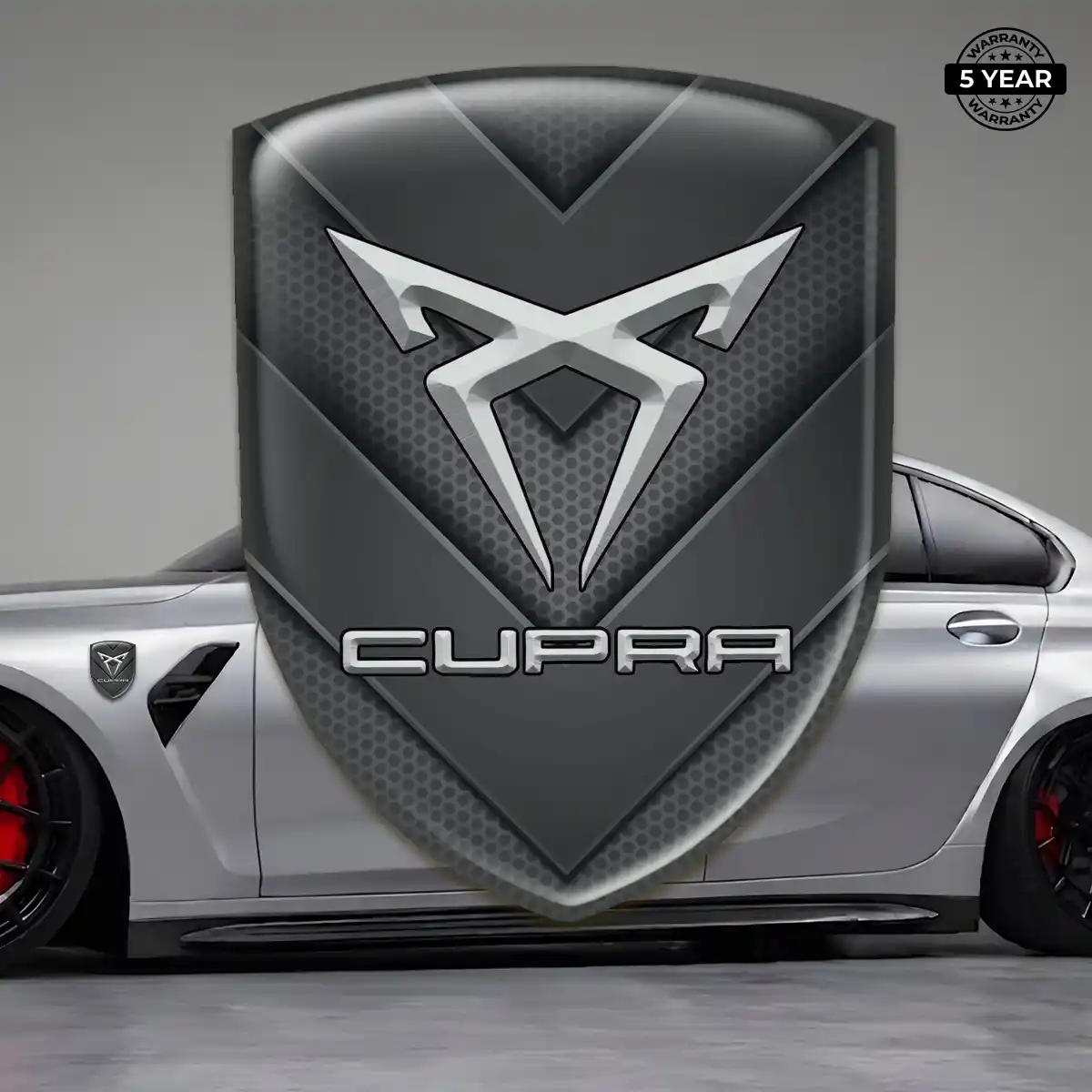Cupra 3D Domed Sticker Superior Craft