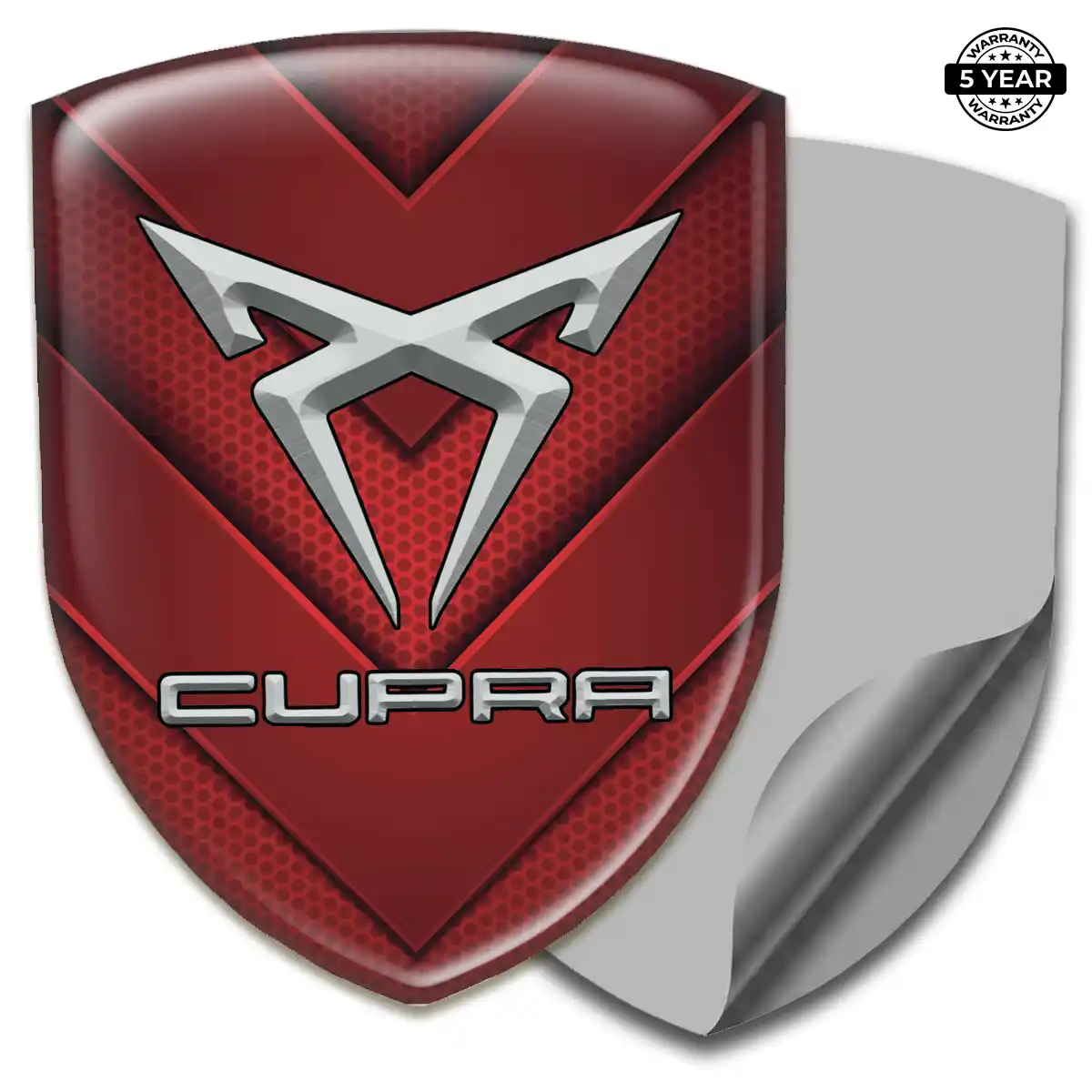 Cupra 3D Emblem Sticker Elite Finish