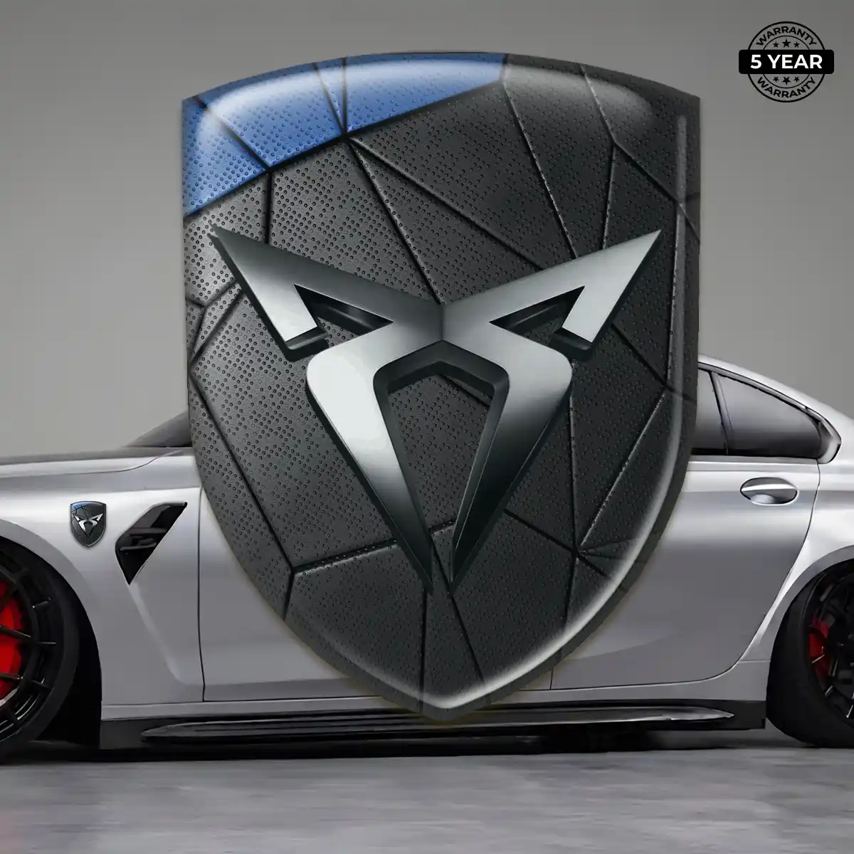 Cupra 3D Emblem Sticker Signature Grade