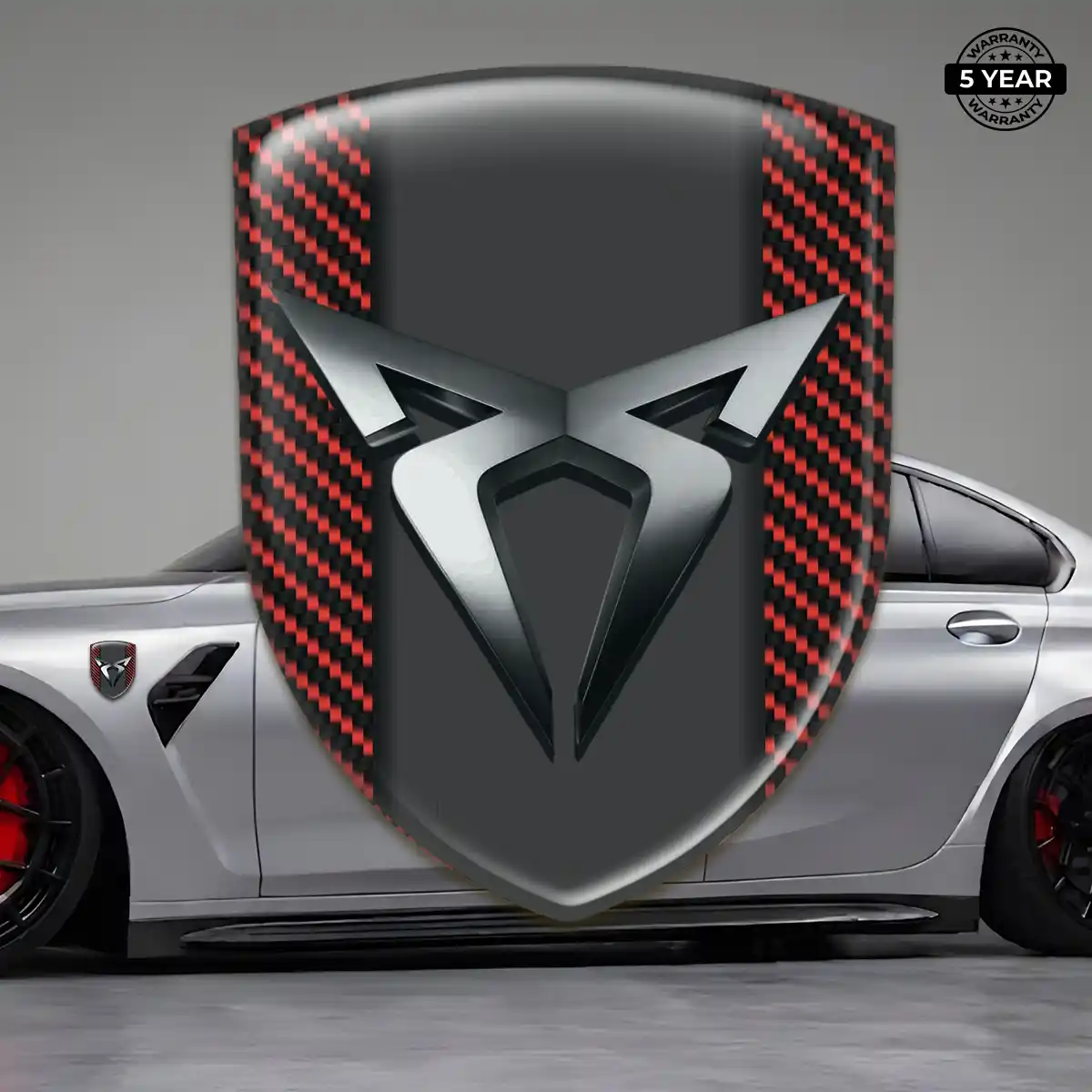 Cupra 3D Gel Sticker Prime Quality