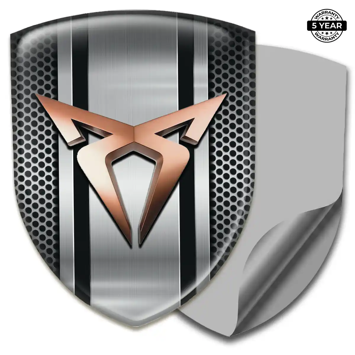 Cupra 3D Gel Sticker Refined Design
