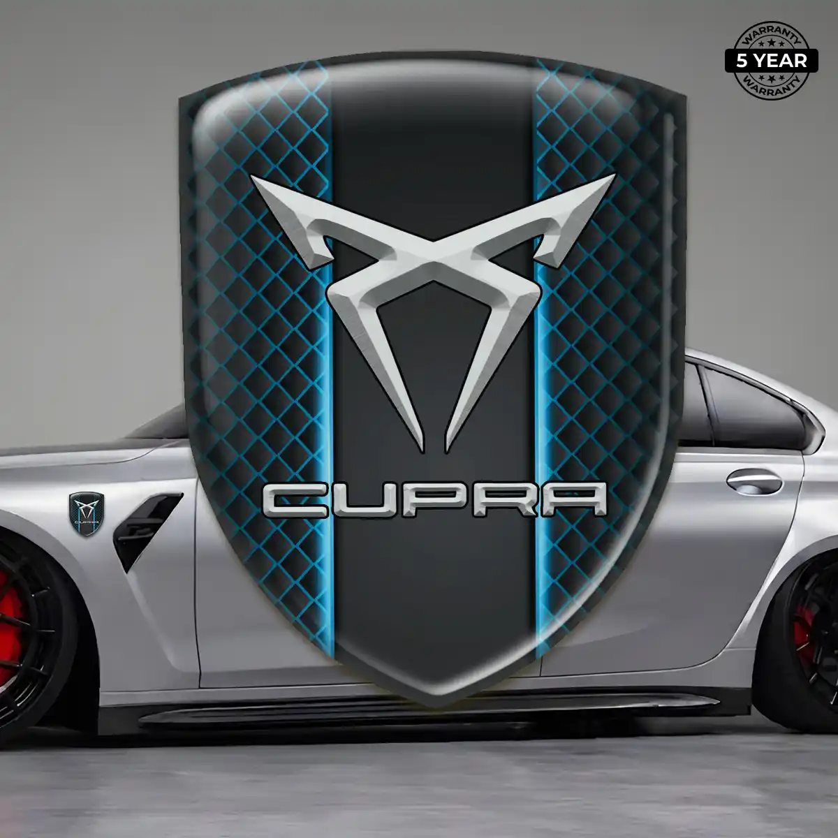Cupra 3D Gel Sticker Signature Grade