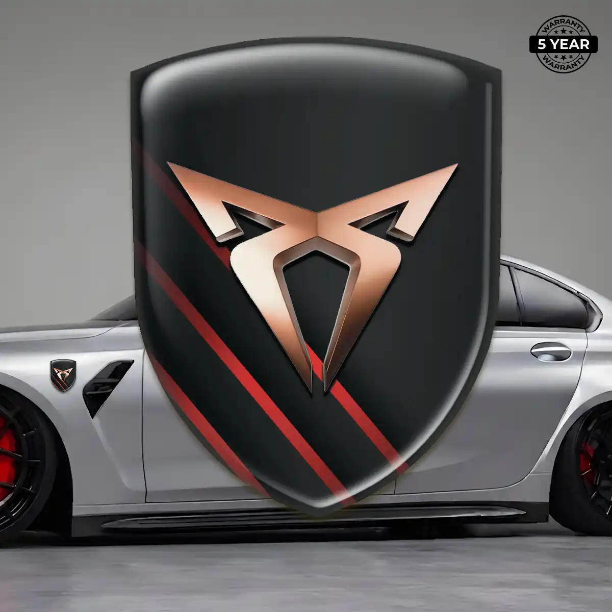 Cupra 3D Logo Sticker Elite Finish