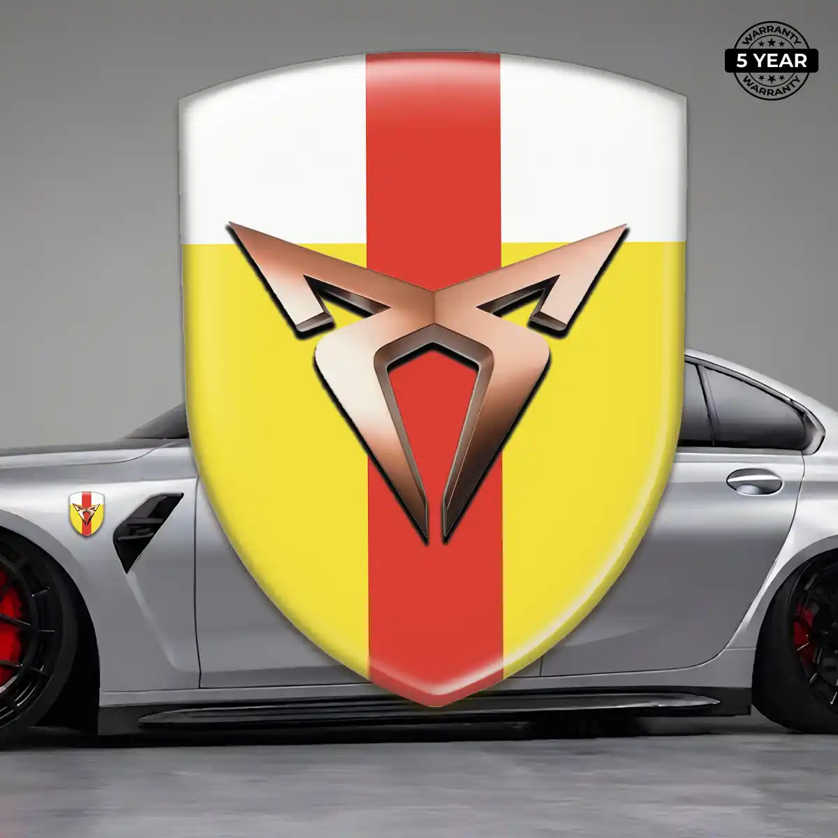 Cupra 3D Logo Sticker Signature Grade