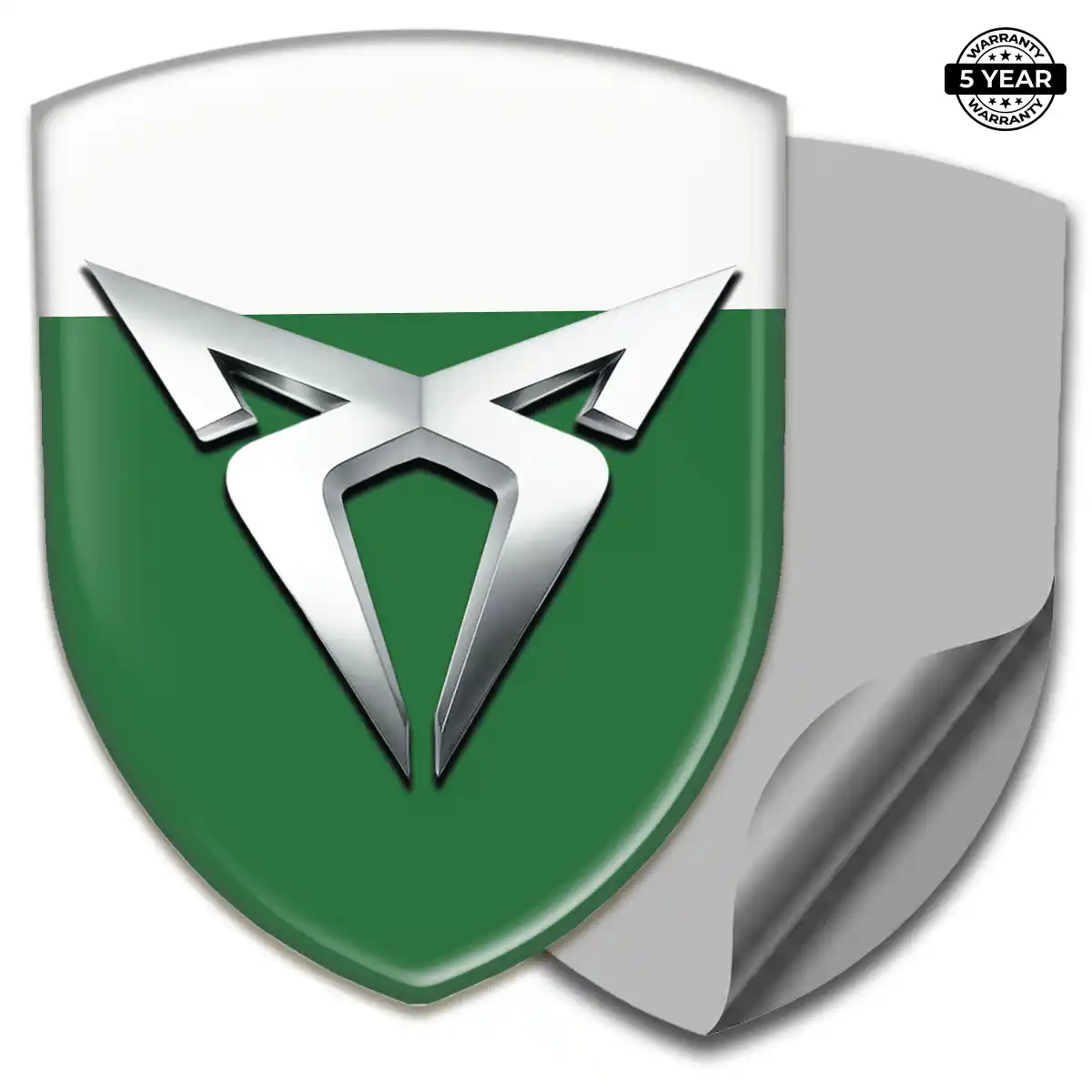 Cupra 3D Resin Sticker Elite Finish