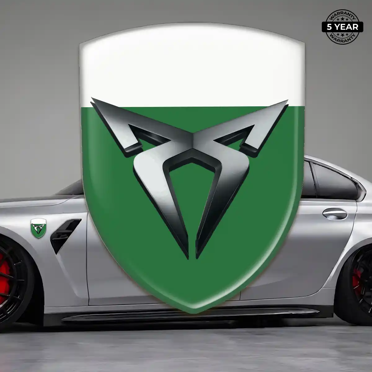 Cupra 3D Resin Sticker Prime Quality