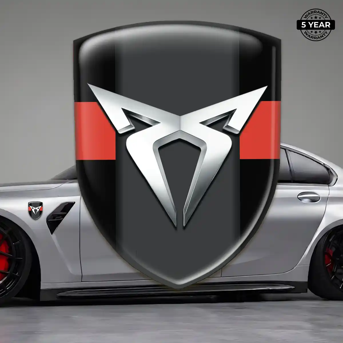 Cupra 3D Resin Sticker Signature Grade