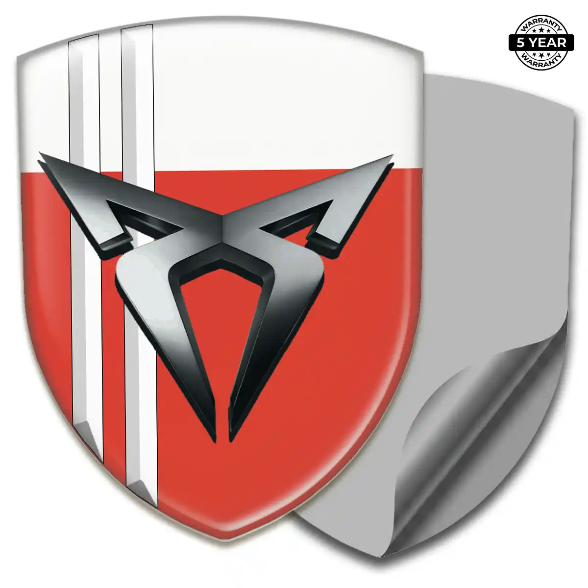 Cupra 3D Resin Sticker Superior Craft