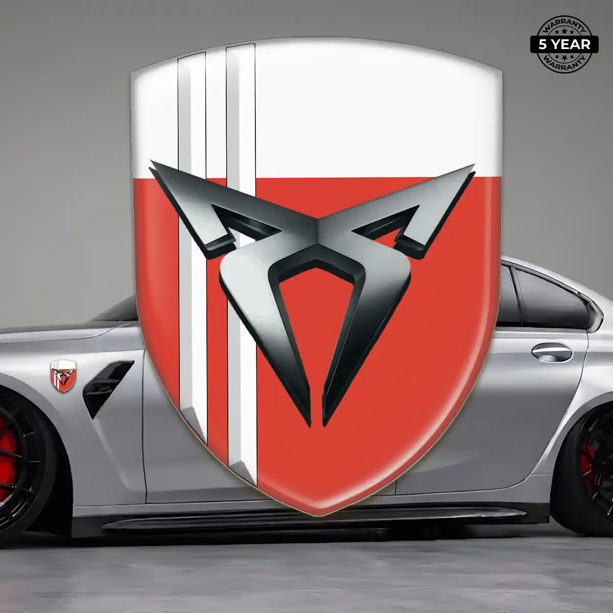 Cupra 3D Resin Sticker Superior Craft