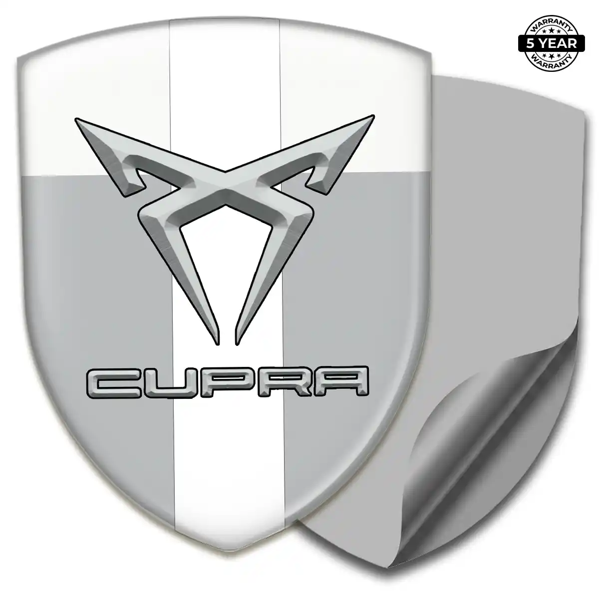 Cupra Automotive Emblem Sticker Elite Finish