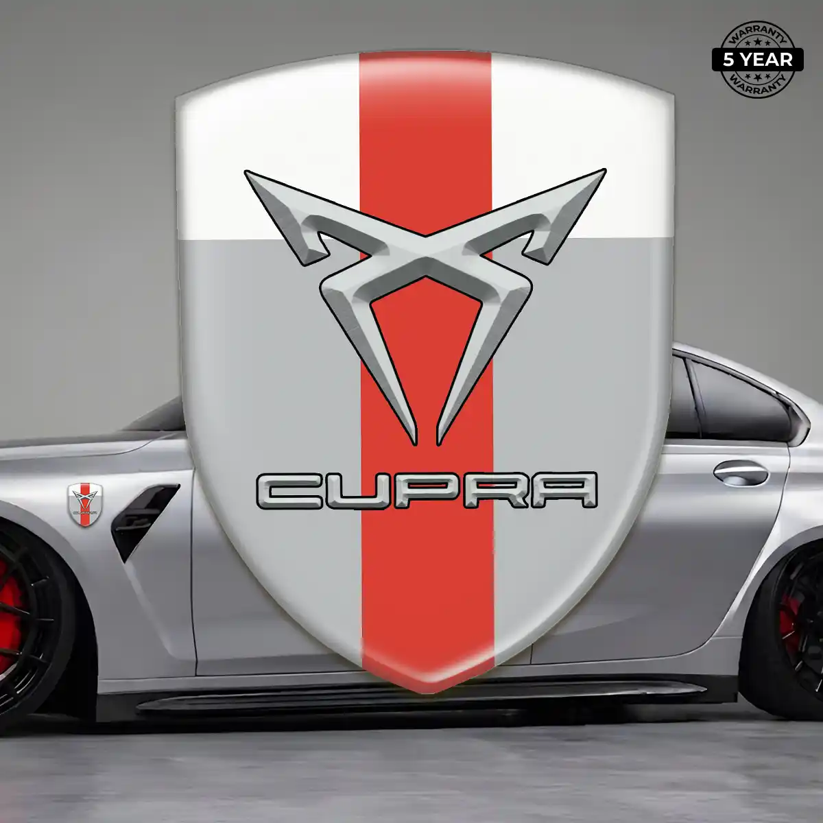 Cupra Automotive Emblem Sticker Superior Craft