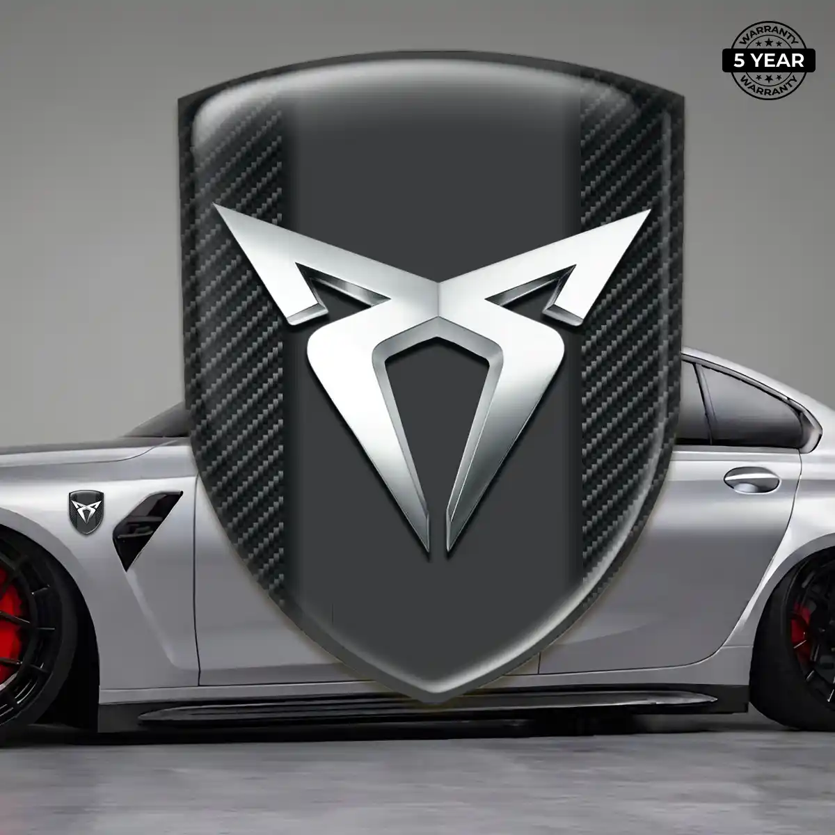 Cupra Automotive Logo Sticker Elite Finish