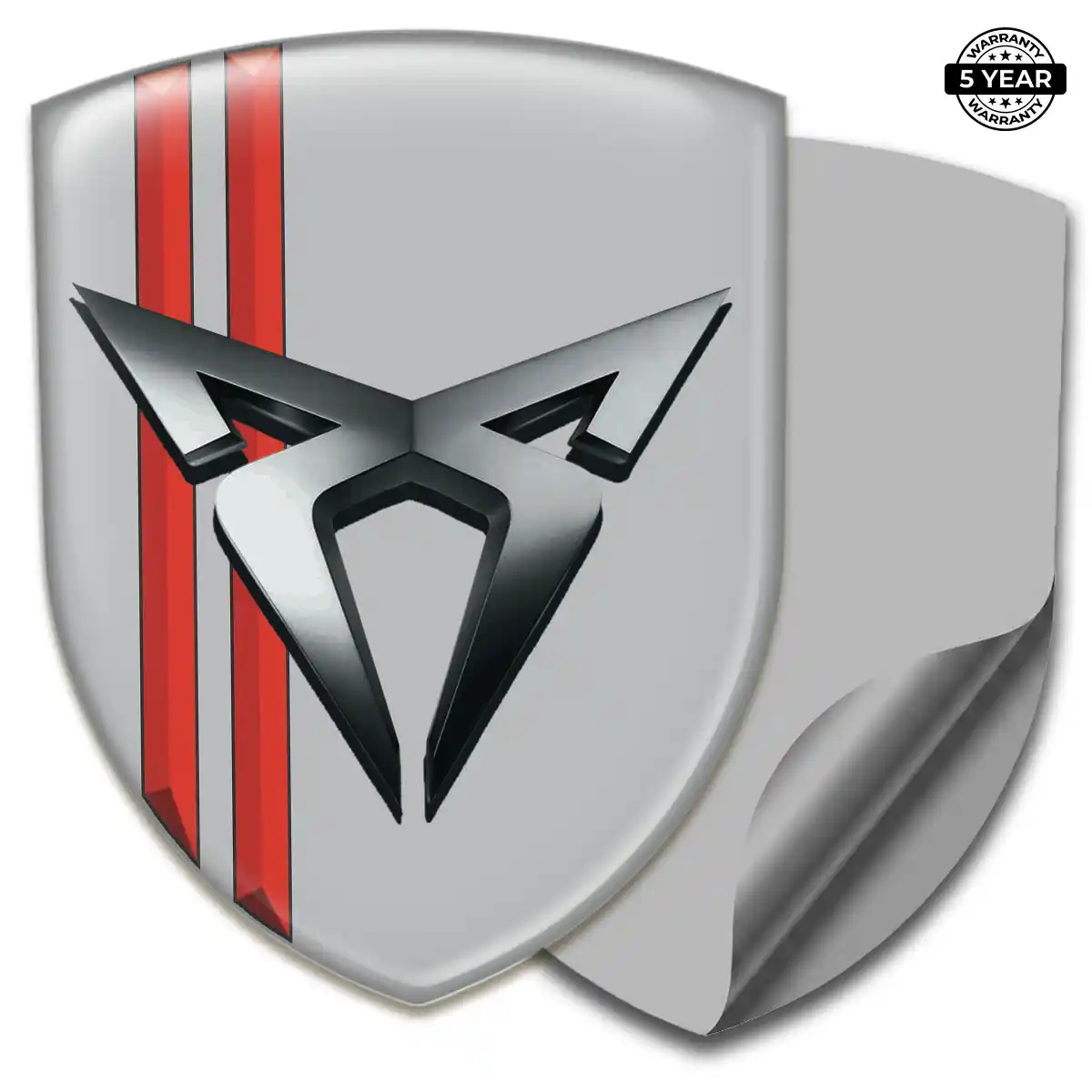 Cupra Automotive Logo Sticker Refined Design