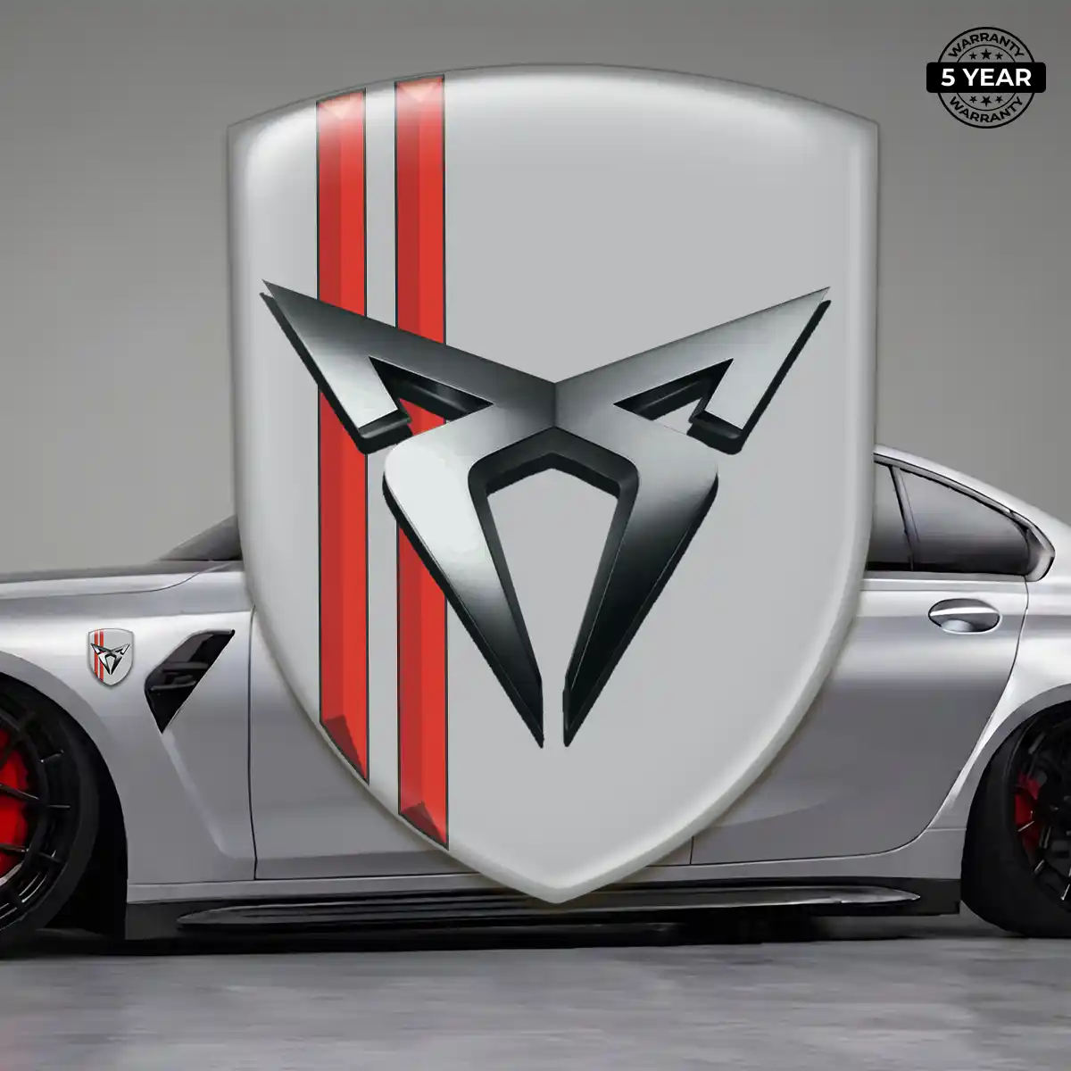 Cupra Automotive Logo Sticker Refined Design