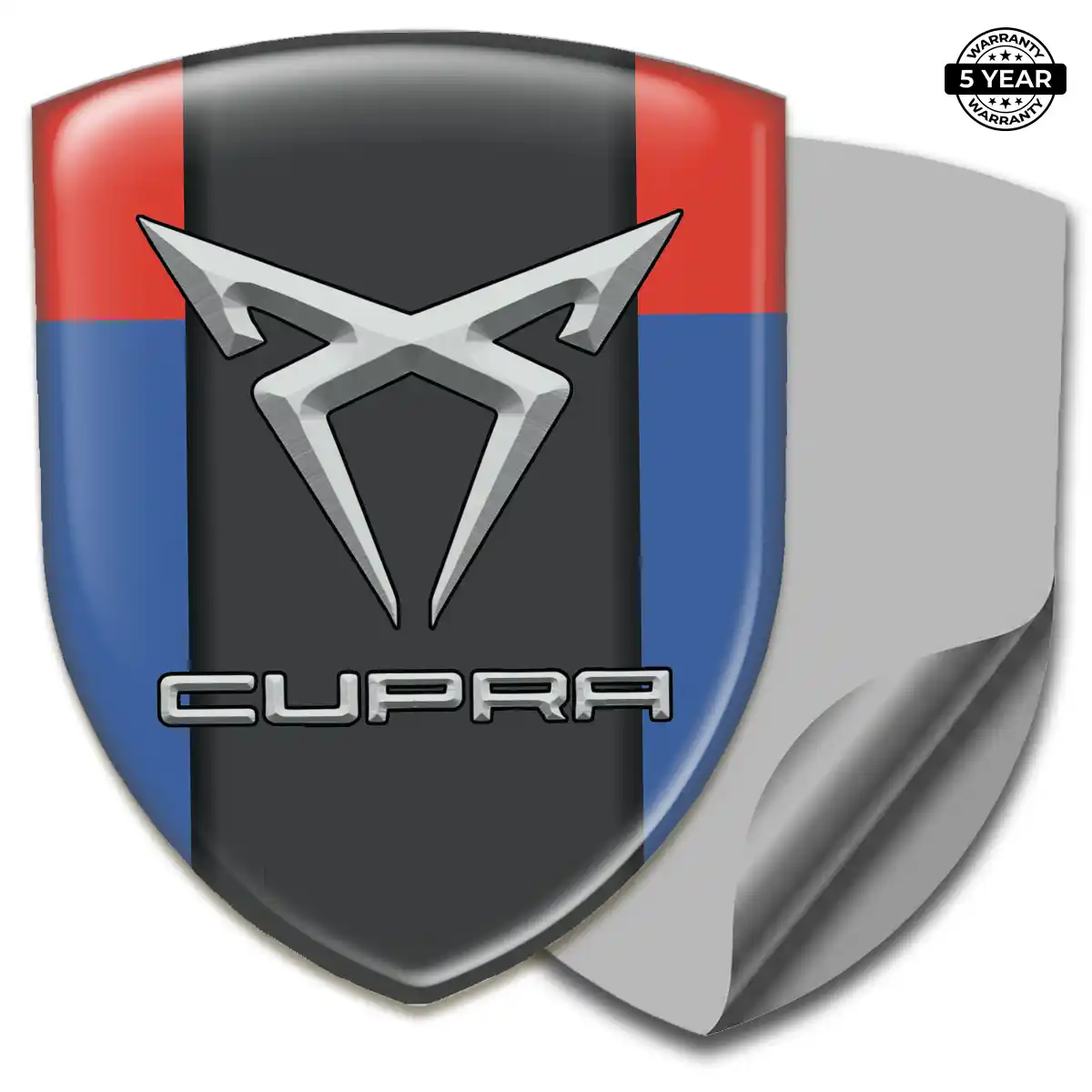 Cupra Automotive Resin Decal Elite Finish