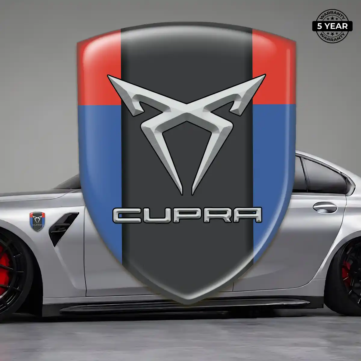 Cupra Automotive Resin Decal Elite Finish