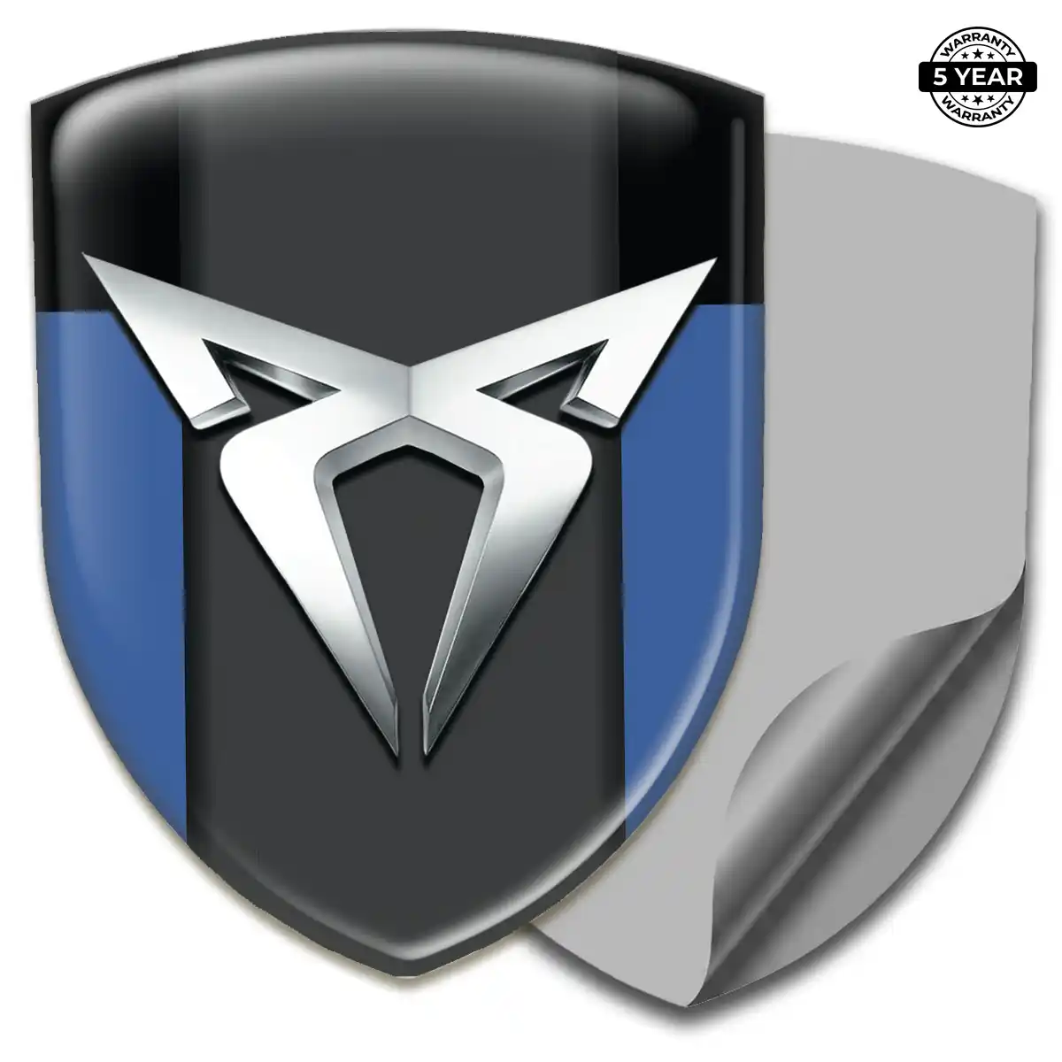 Cupra Automotive Resin Decal Prime Quality