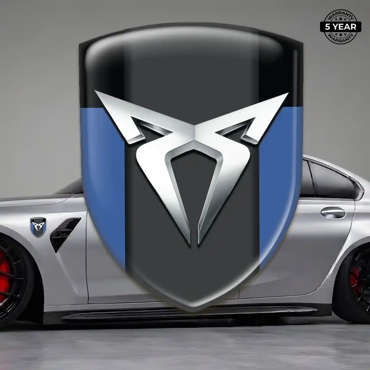 Cupra Automotive Resin Decal Prime Quality