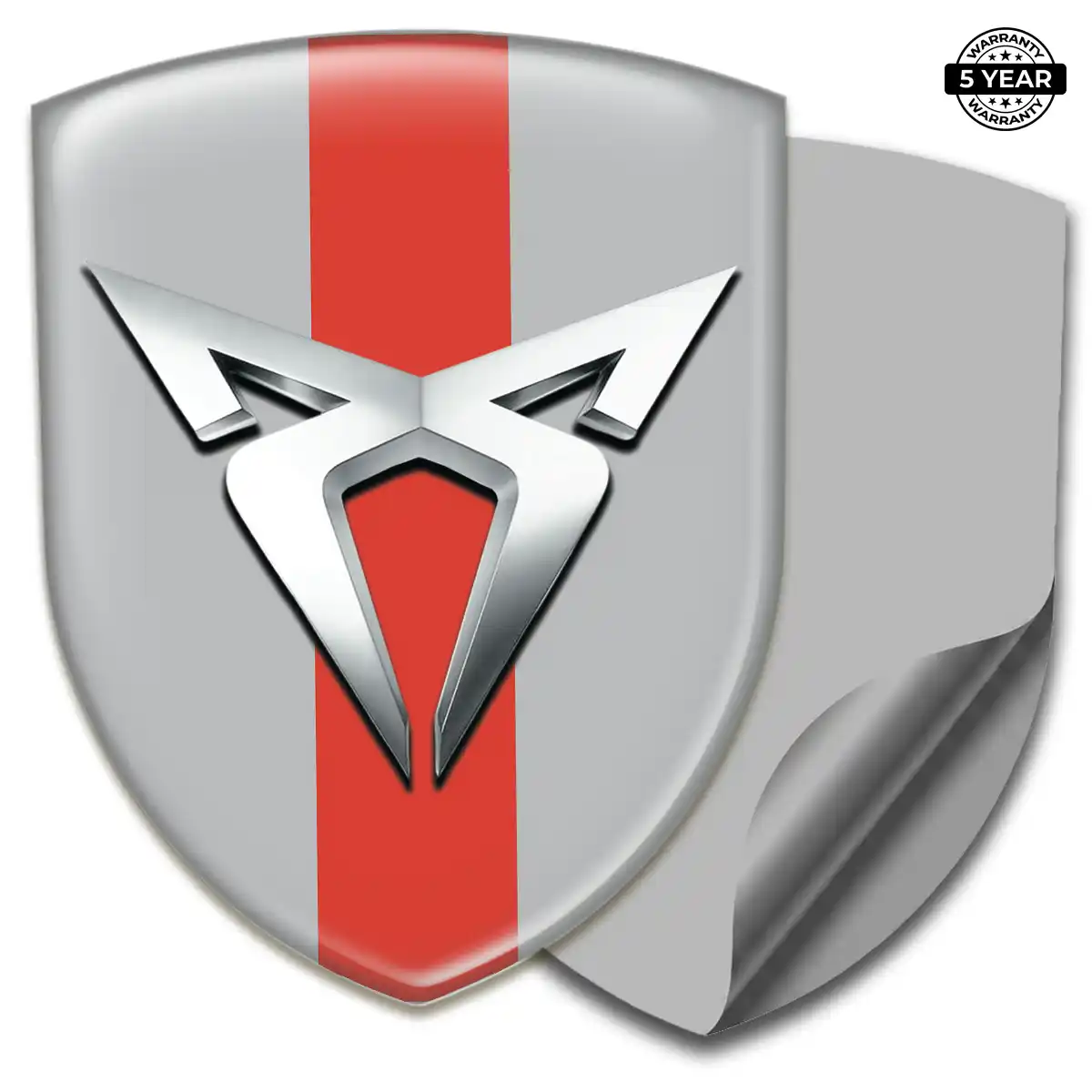Cupra Automotive Resin Decal Sleek Style
