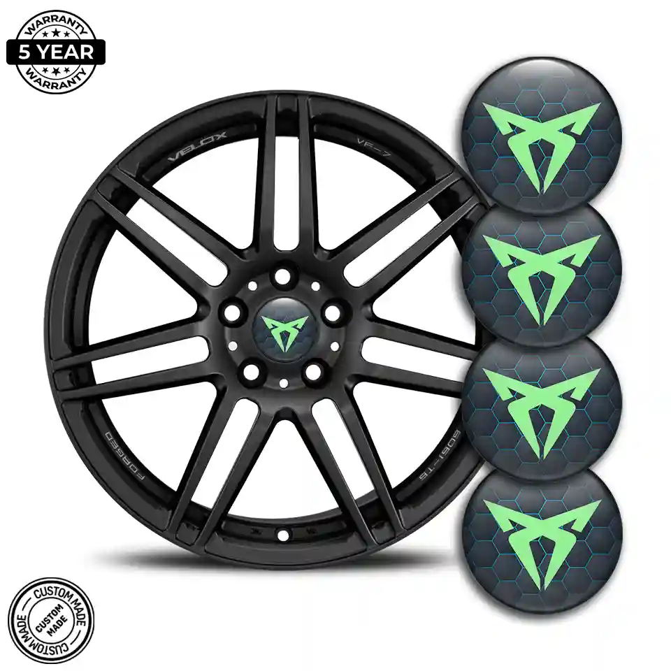 Cupra Badge Emblems Center Cap Premium Edition