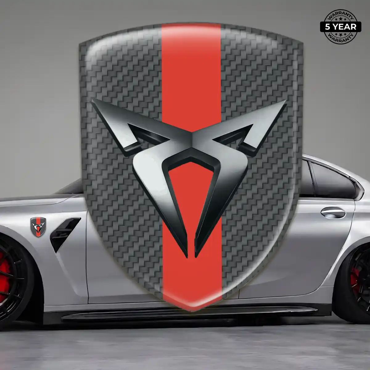 Cupra Badge Refined Design
