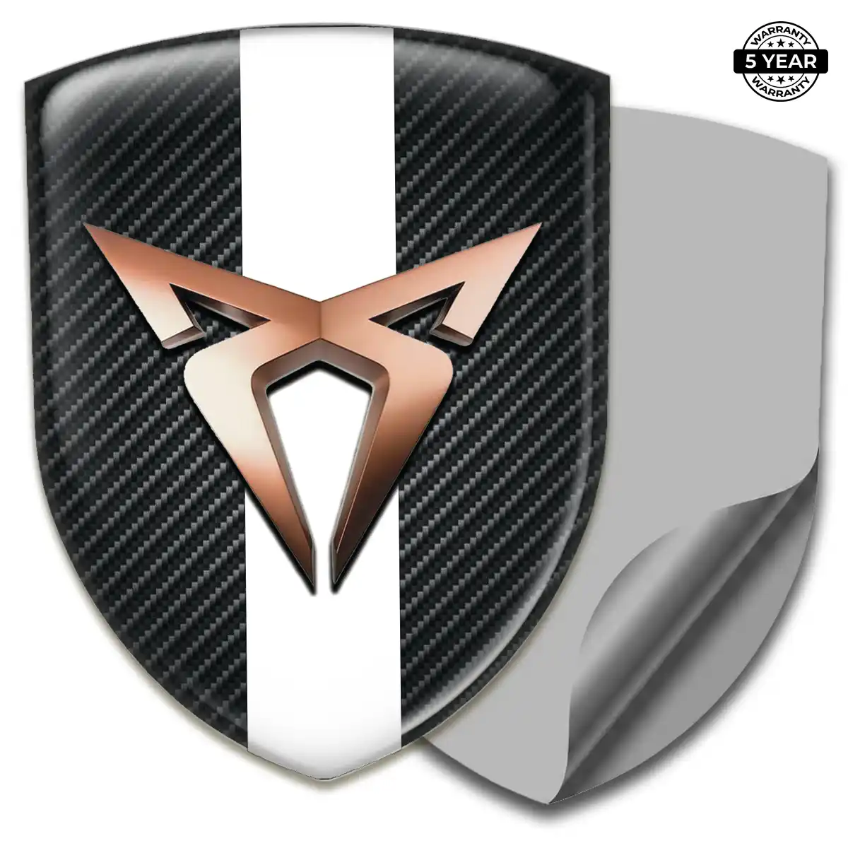 Cupra Badge Sleek Style