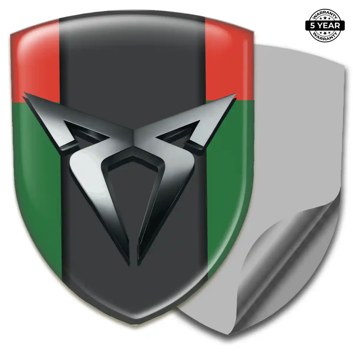 Cupra Car Badge Sticker Elite Finish