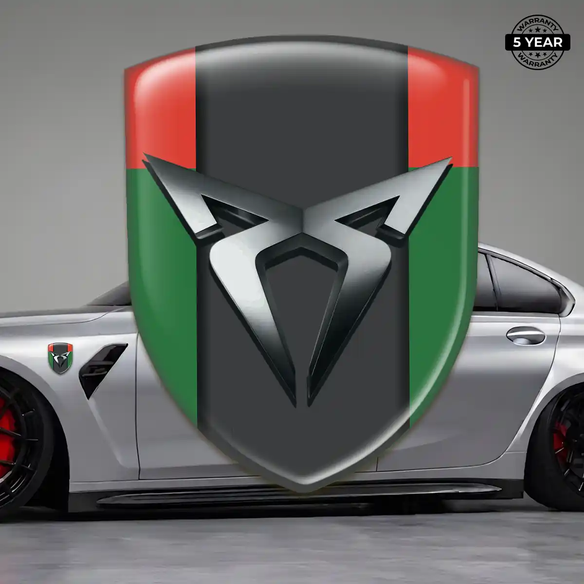 Cupra Car Badge Sticker Elite Finish