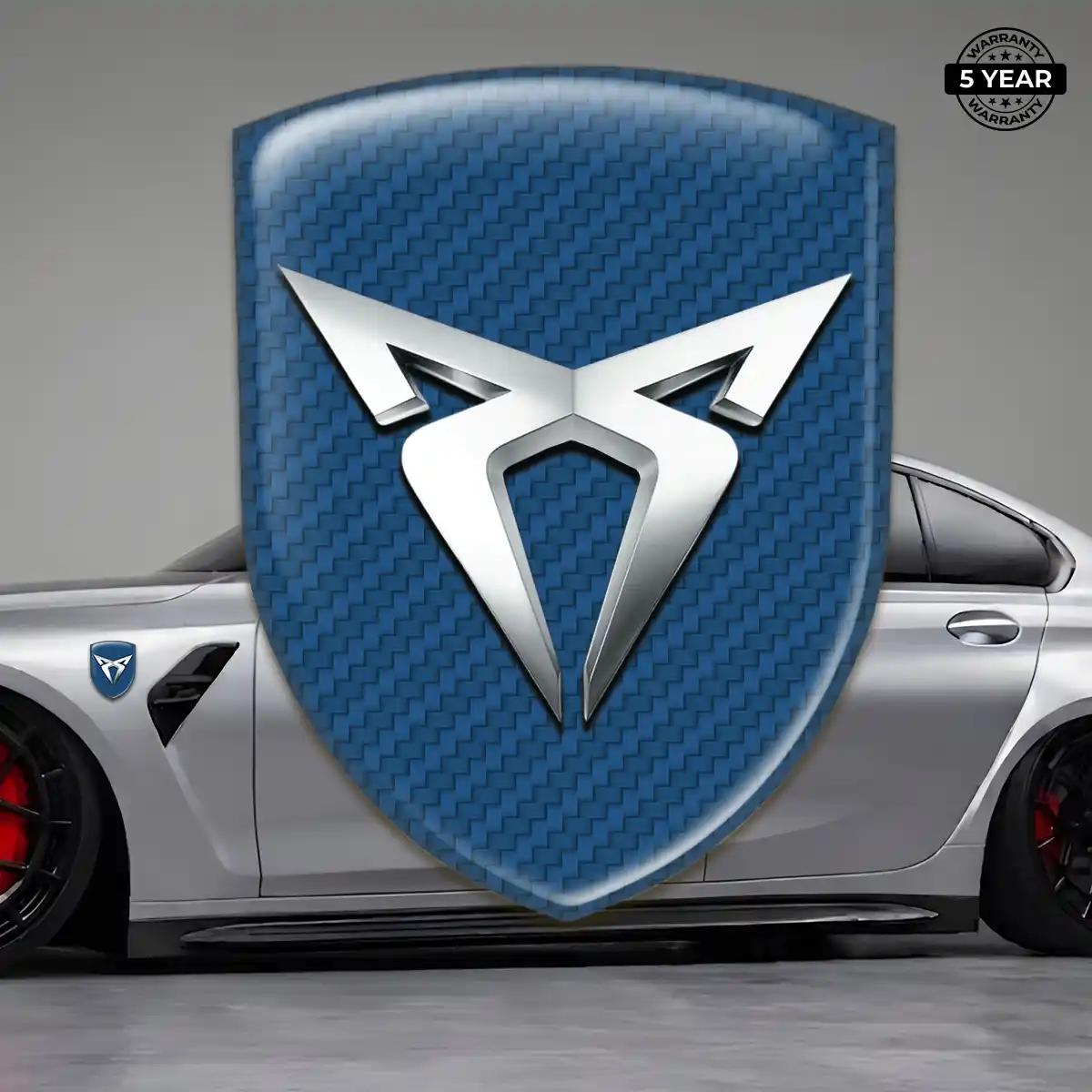 Cupra Car Badge Sticker Prime Quality