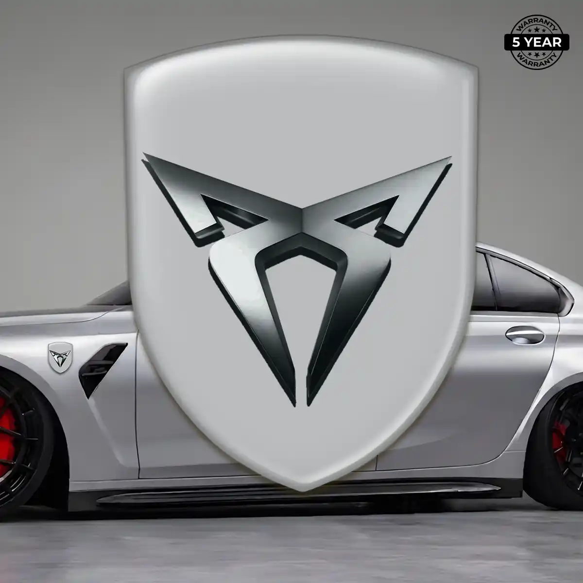Cupra Car Badge Sticker Sleek Style
