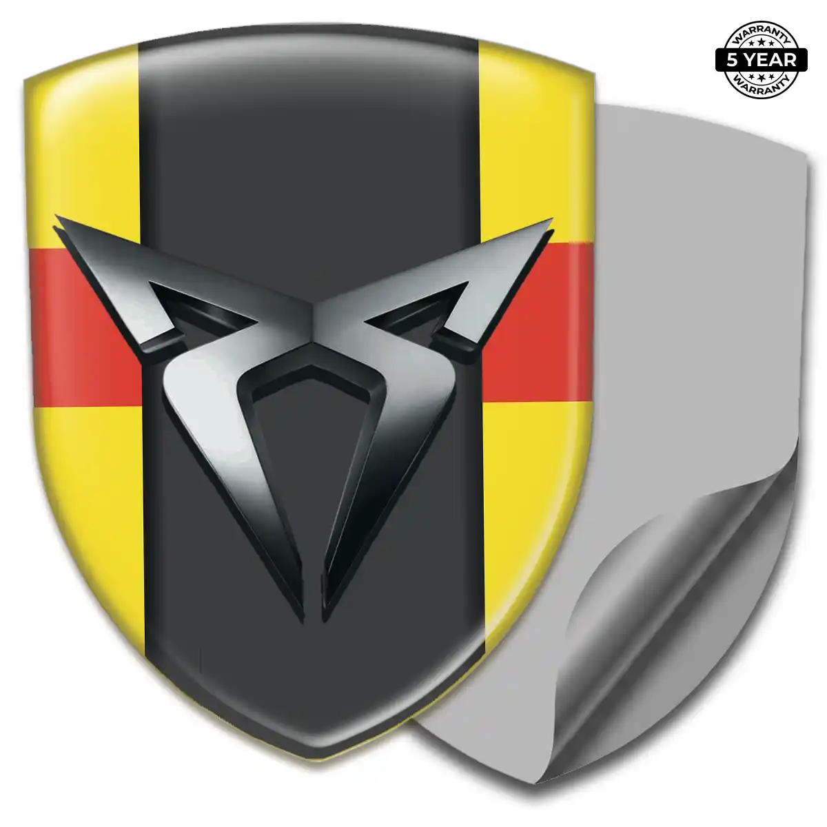 Cupra Car Emblem Decal Elite Finish