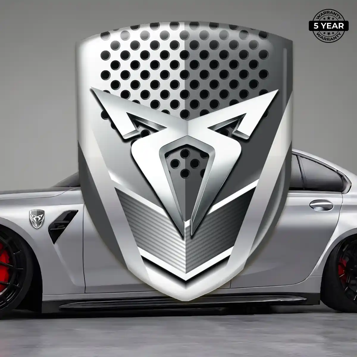 Cupra Car Emblem Decal Sleek Style