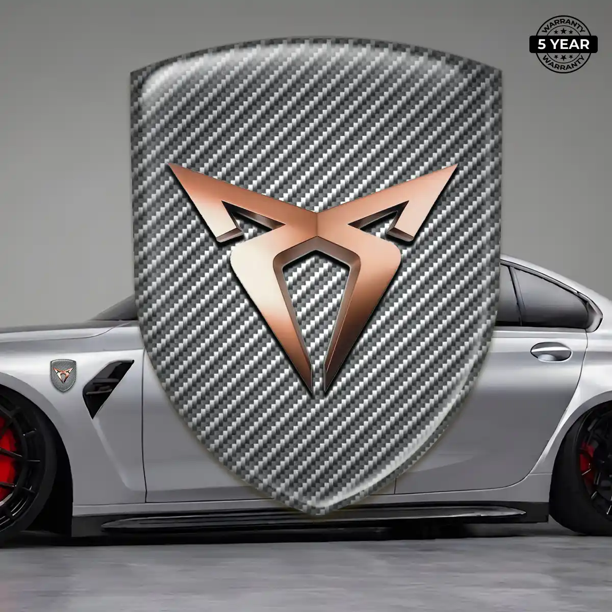 Cupra Car Emblem Overlay Prime Quality