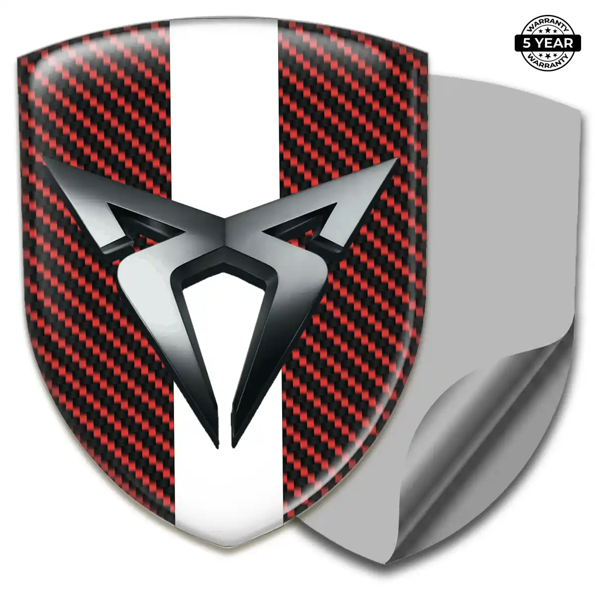 Cupra Car Emblem Sticker Elite Finish