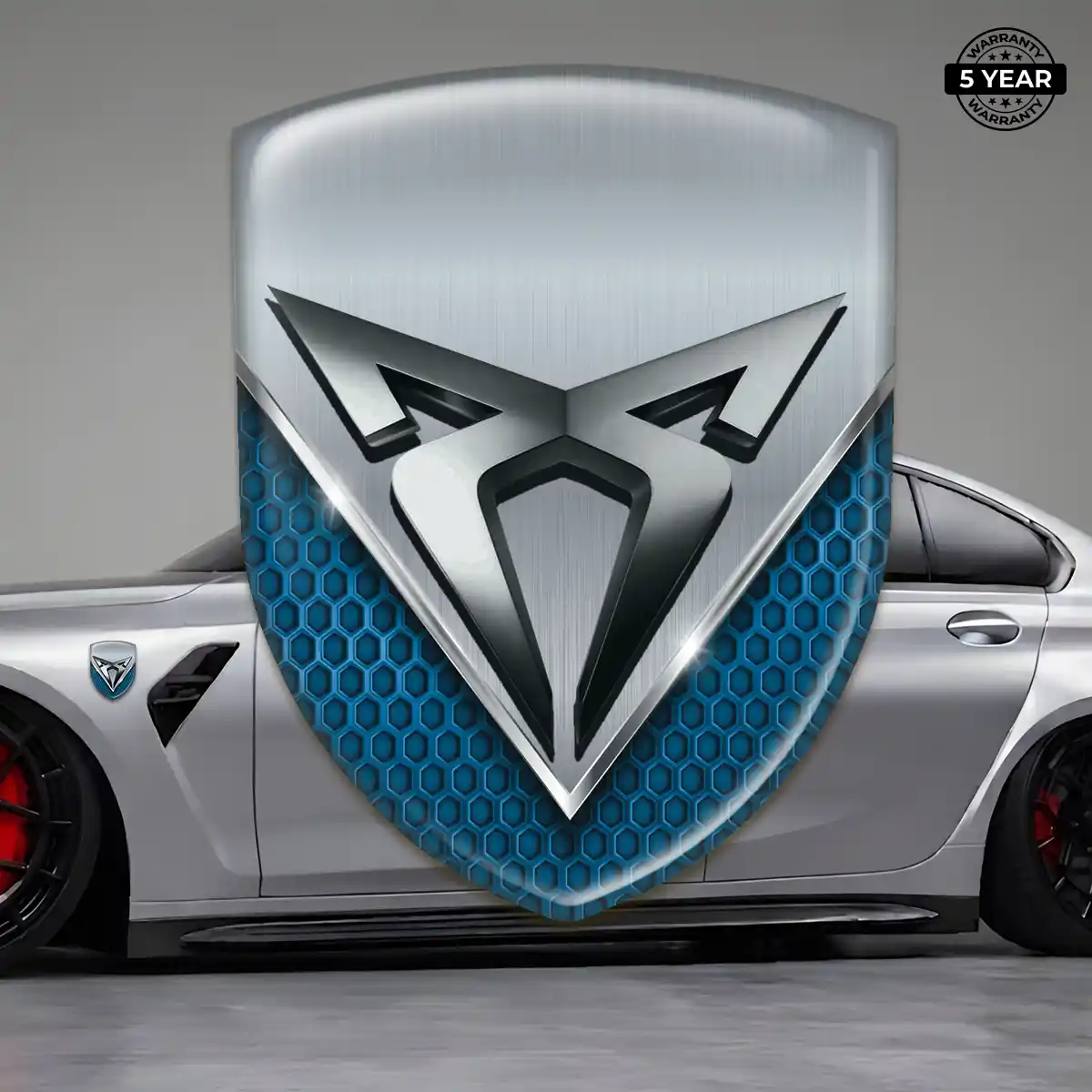Cupra Car Emblem Sticker Signature Grade