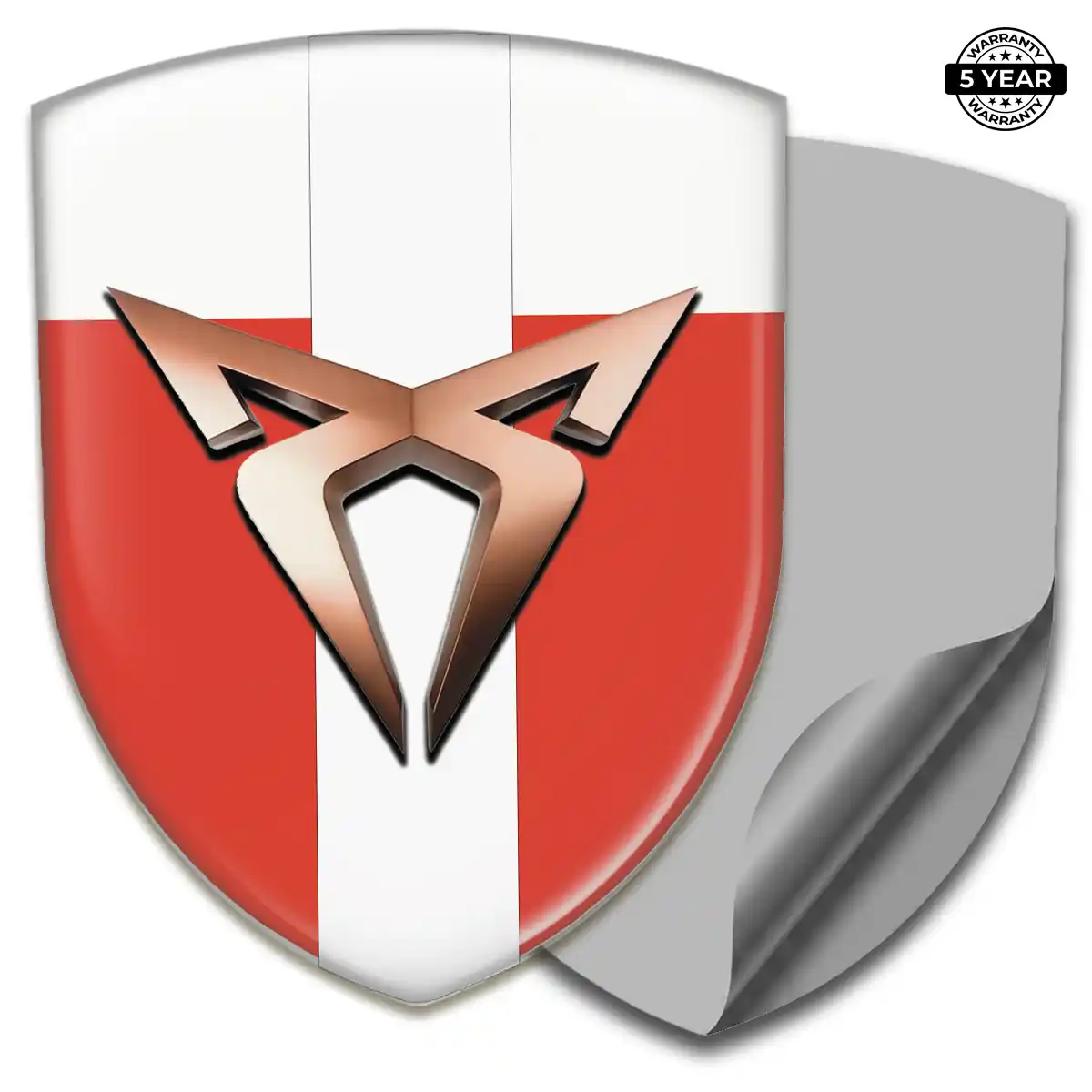 Cupra Car Emblem Sticker Sleek Style