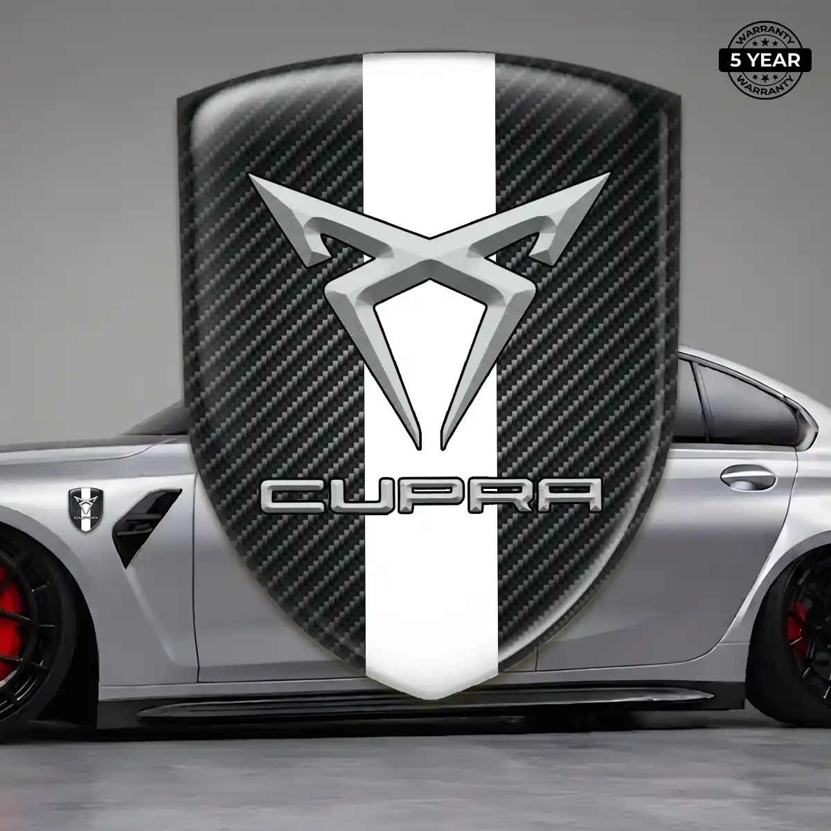 Cupra Car Emblem Sticker Superior Craft