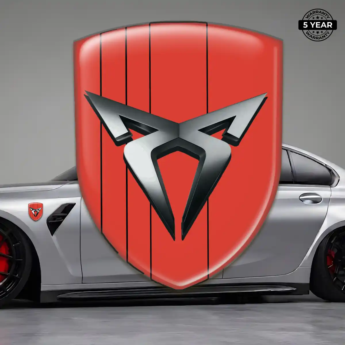 Cupra Car Logo Decal Elite Finish