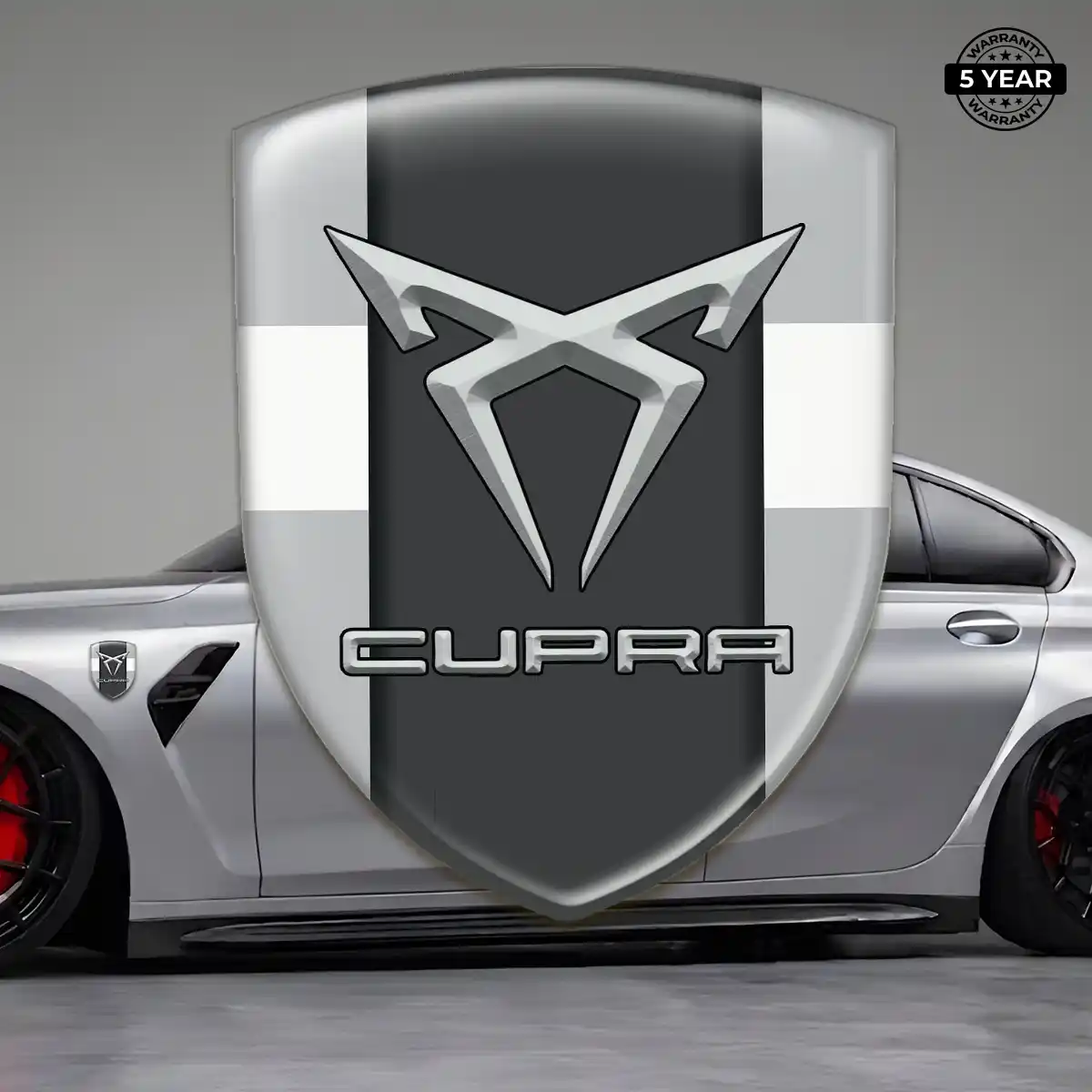Cupra Car Logo Decal Refined Design