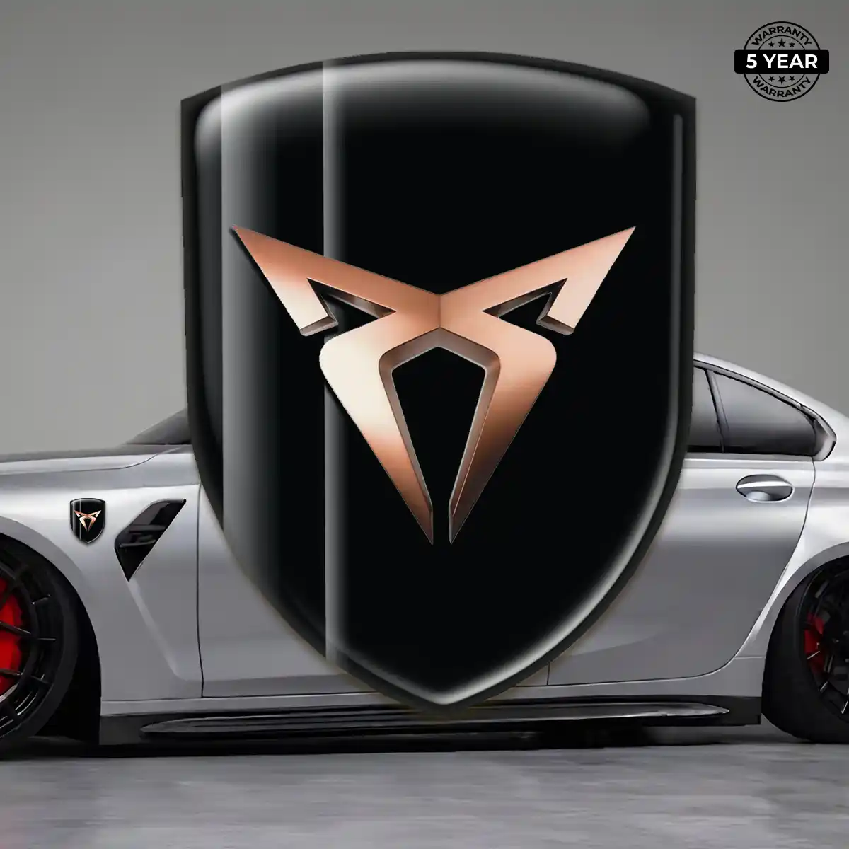 Cupra Car Logo Decal Sleek Style