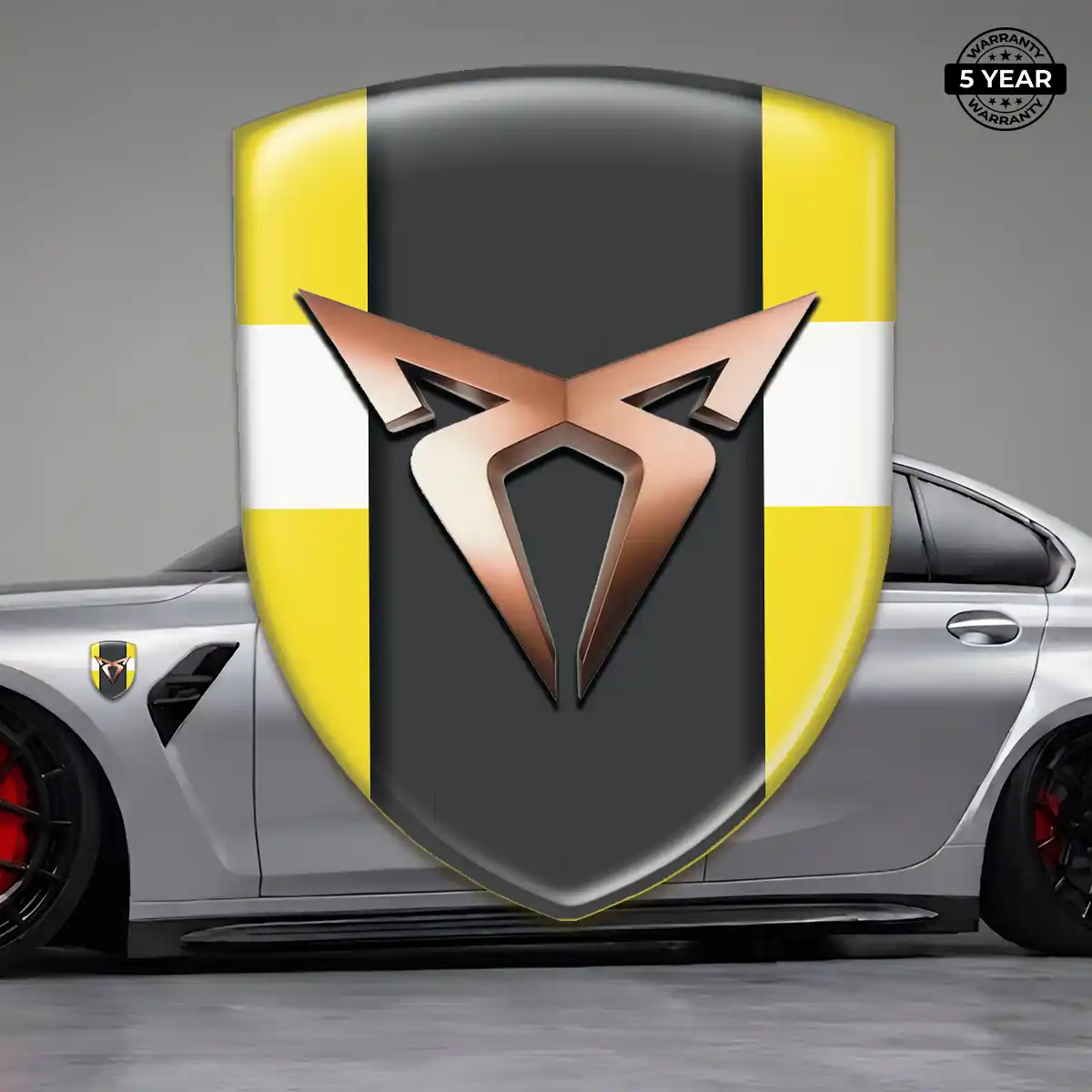 Cupra Crest Emblem Elite Finish