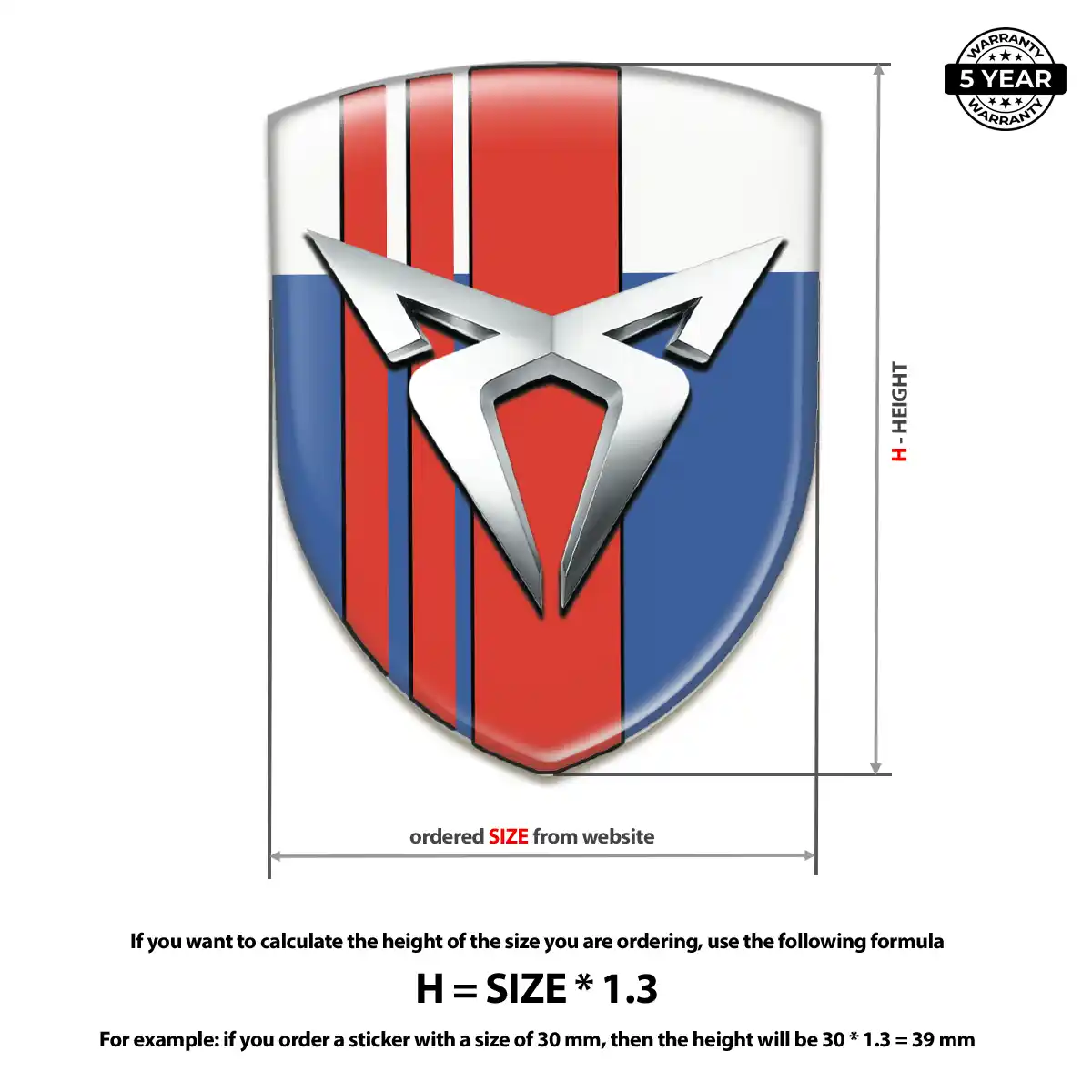 Cupra Crest Emblem Refined Design