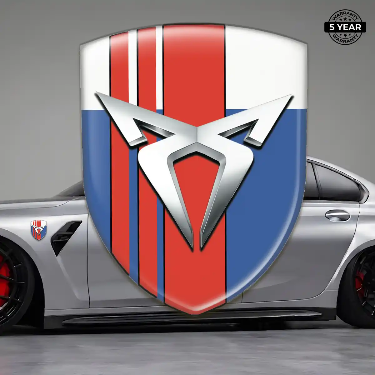 Cupra Crest Emblem Refined Design