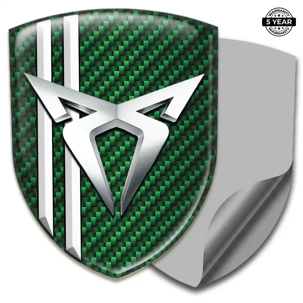 Cupra Crest Emblem Sleek Style