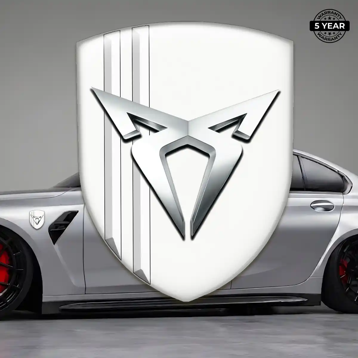 Cupra Crest Logo Emblem Elite Finish