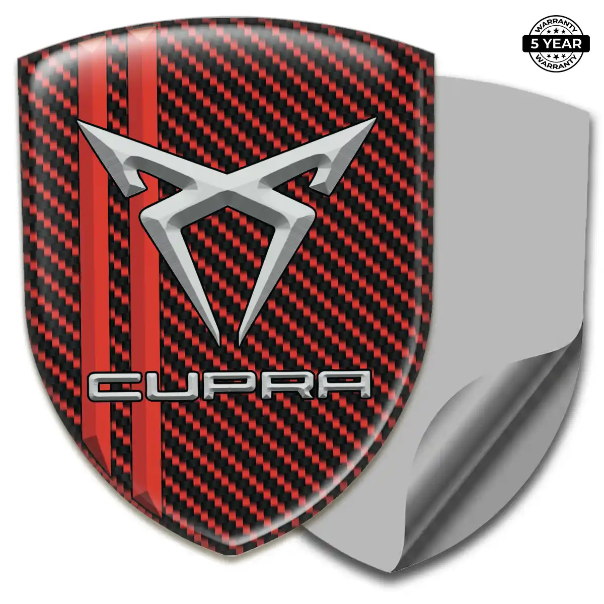 Cupra Crest Logo Emblem Refined Design