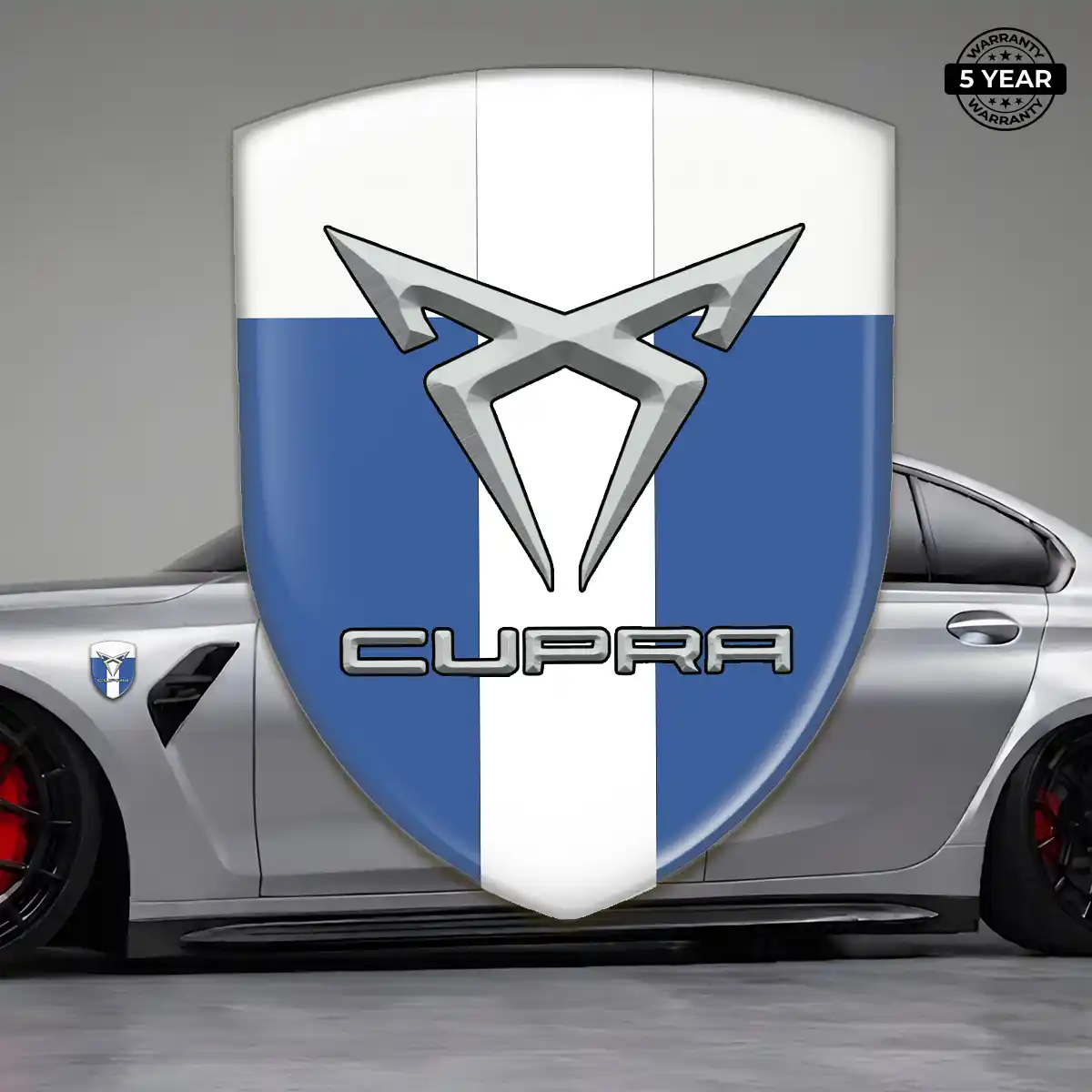 Cupra Crest Logo Emblem Superior Craft