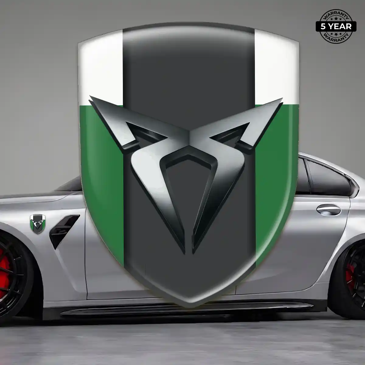 Cupra Domed Badge Elite Finish