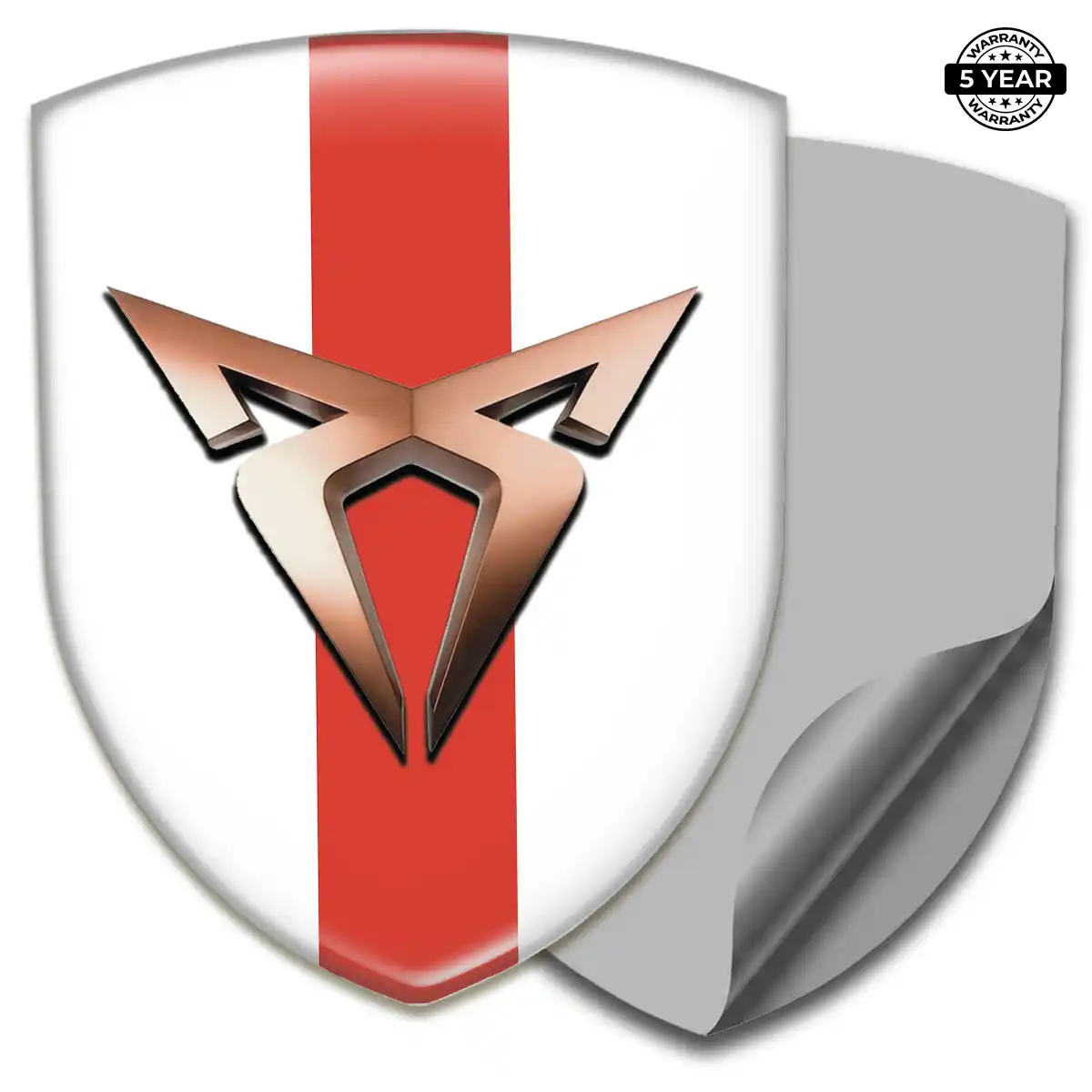 Cupra Domed Badge Refined Design